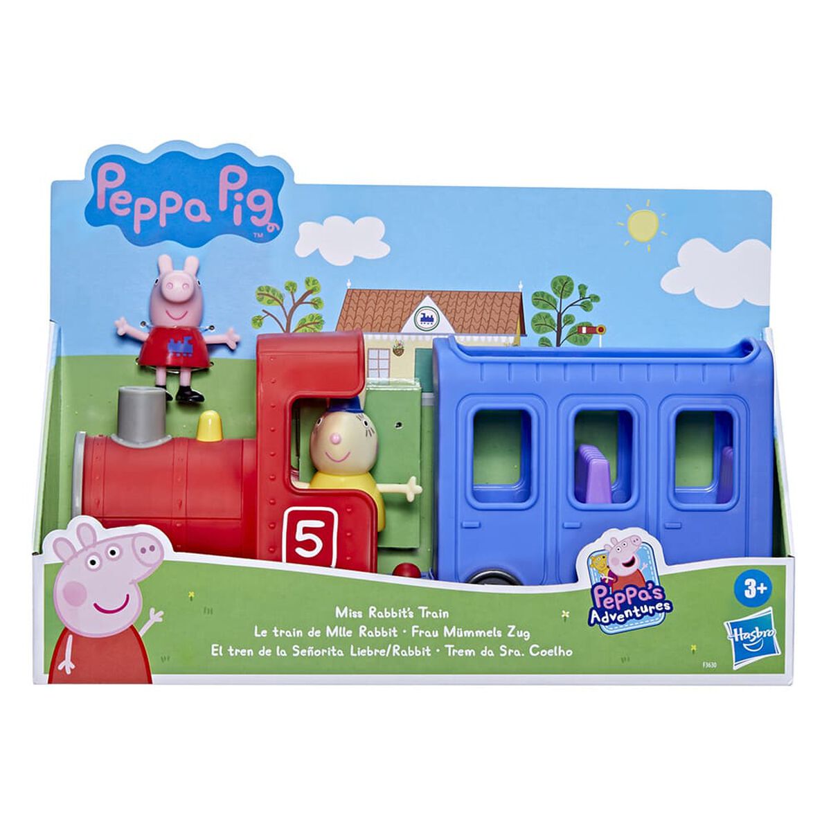 Vehículo Peppa Pig el Tren de la Señorita Liebre Peppa Pig