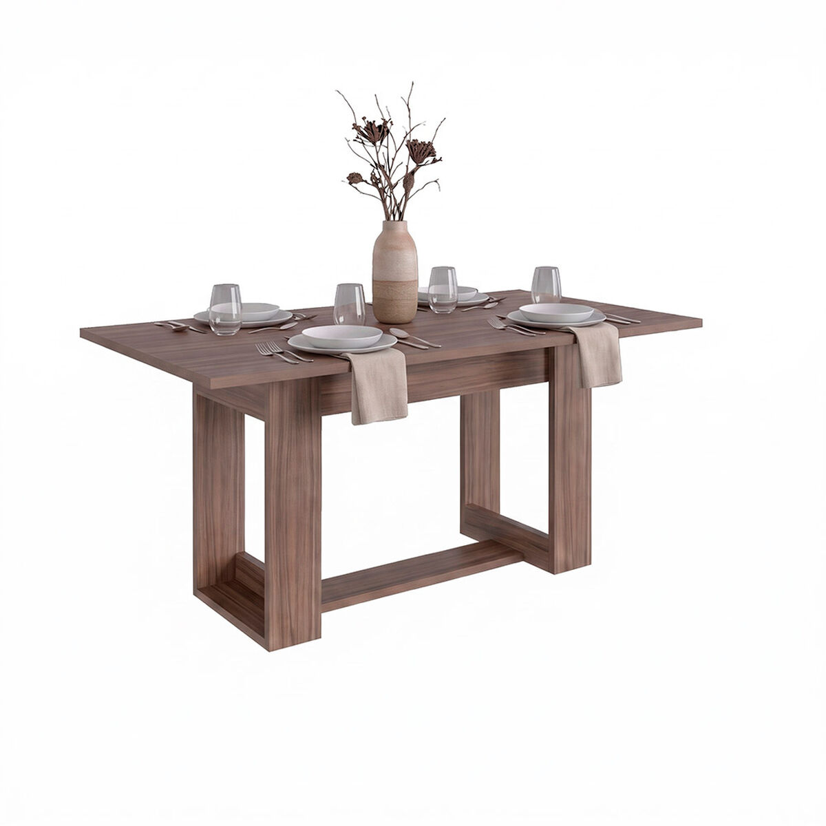Mesa de Comedor Tuhome Volterra Avellana