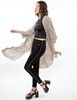 Kimono Estampado Mujer Fiourcci
