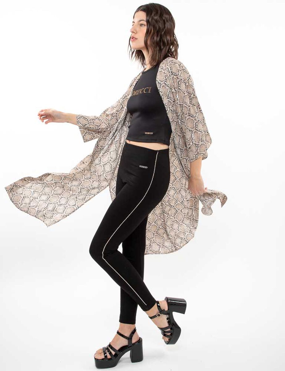 Kimono Estampado Mujer Fiourcci