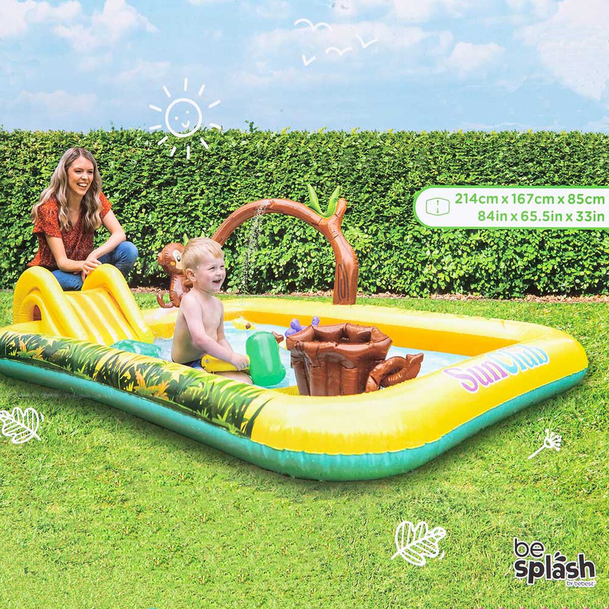 Piscina Animales Spray Bebesit