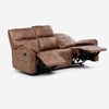 Sof&aacute; Reclinable Rosen Tolosa 3 Cuerpos Camel