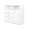 Cómoda CIC Kids 3 Cajones 1 Puerta Blanco