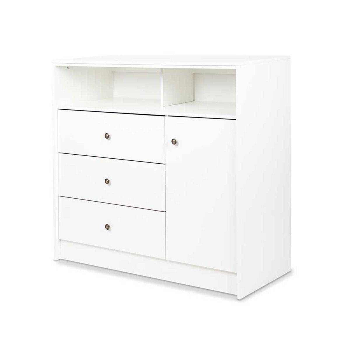 Cómoda CIC Kids 3 Cajones 1 Puerta Blanco