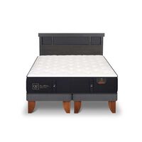 Cama Europea CIC Base Normal King Premium + Respaldo Dublin