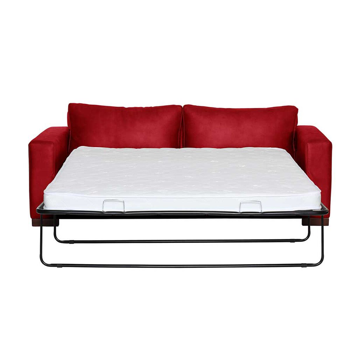 Sofá Cama Latam Home Livorno 3 Cuerpos Rojo