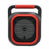 Parlante Bluetooth Philco 765 Karaoke Gris-Rojo