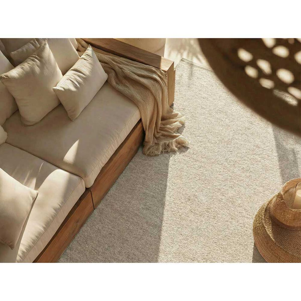 Alfombra Elements & Co Degrade Lana Beige 160x235 cm