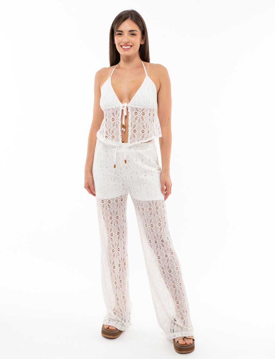 Pantalón Tejido Mujer Icono