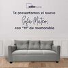 Sof&aacute; Sof&aacute;s Home Mateo 3 Cuerpos Gris