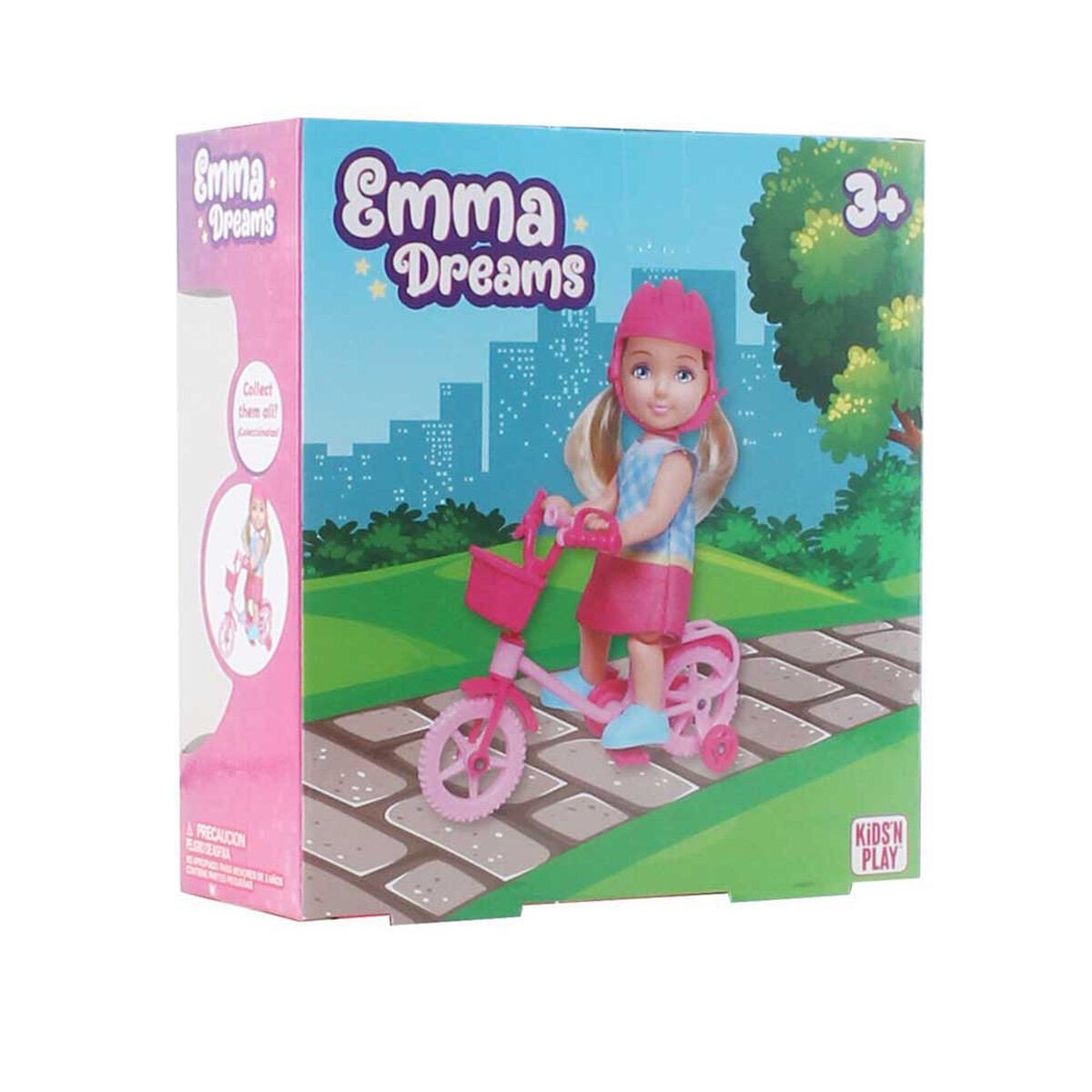 Muñeca Con Bicicleta Kids'N Play