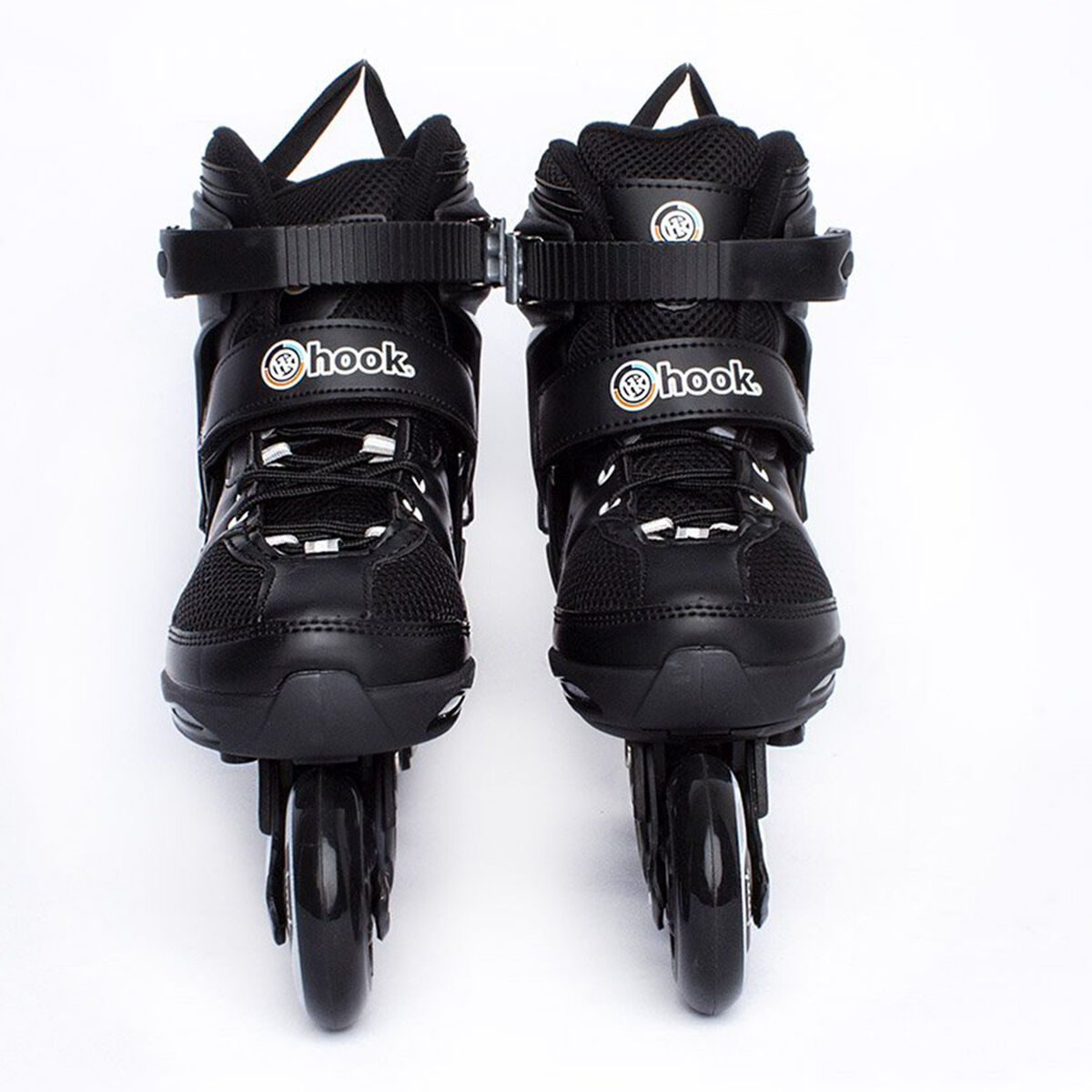 Patines Roller en línea Fitness Adulto Negro Talla M Hook