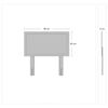 Cama Nido Celta 1,5 Plazas Bamboo + Respaldo + Velador Alicante