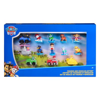 Set de Regalo 13 Figuras y Vehículos Paw Patrol