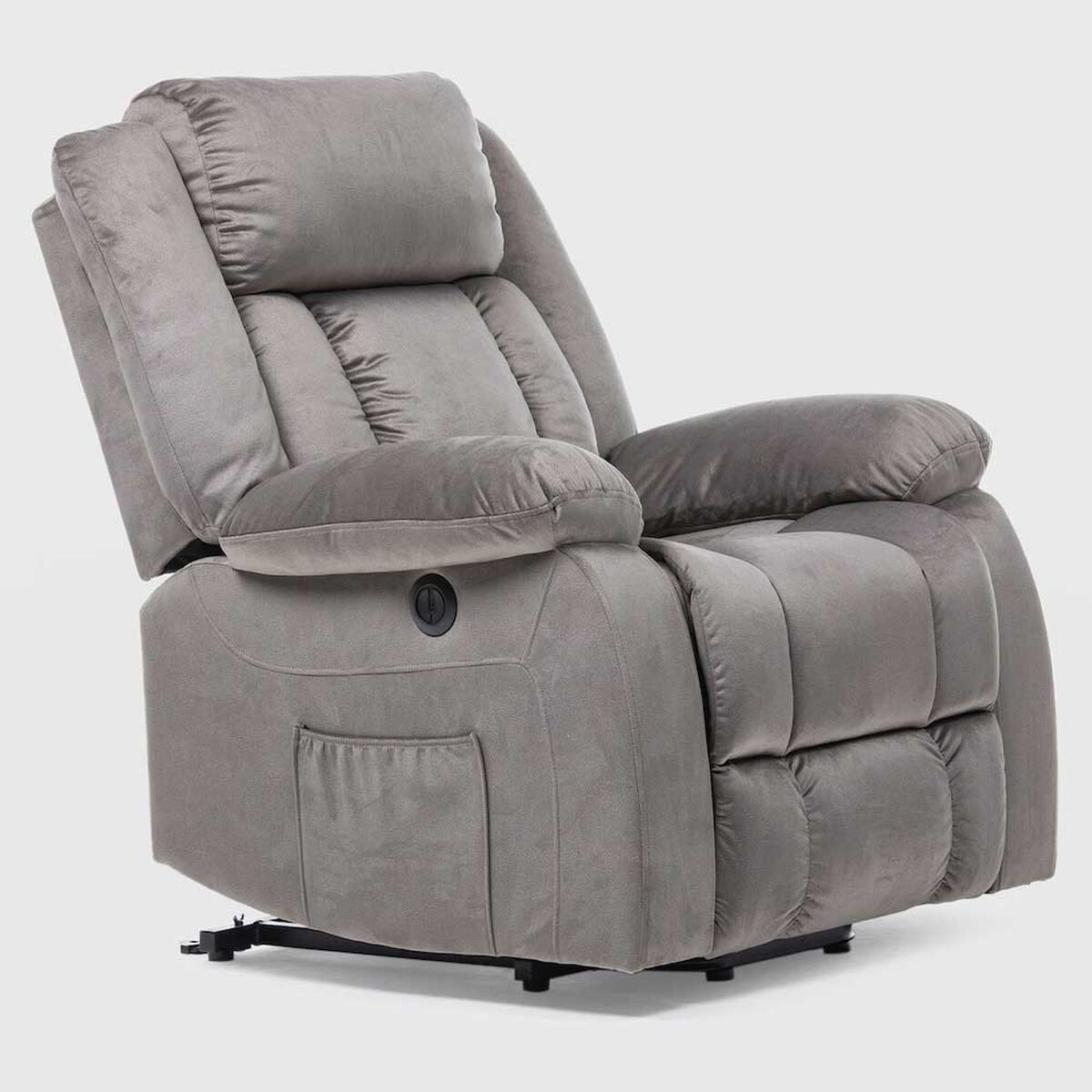 Berger Daniels Calentador Reclinable El&eacute;ctrico Gris