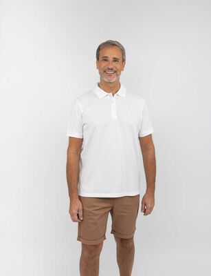 Imagen 1 del producto Polera Piqué Manga Corta Hombre Portman Club Blanco, Grafito, Gris, Navy, Negro