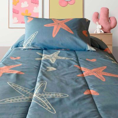 Imagen 1 del producto Plumón Illusions 1,5 plazas Infantil Starfish Celeste