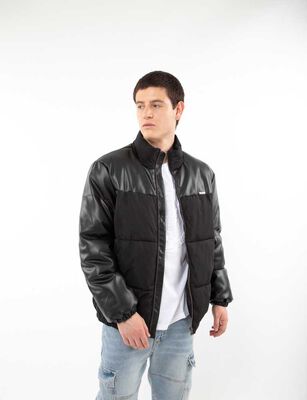 Imagen 1 del producto Chaqueta Ecocuero Hombre Fiorucci Negro