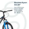Bicicleta Kyson 20 Azul Bebesit