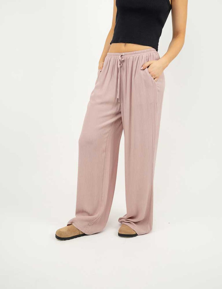 Pantal&oacute;n Cintura Elasticada Mujer Icono