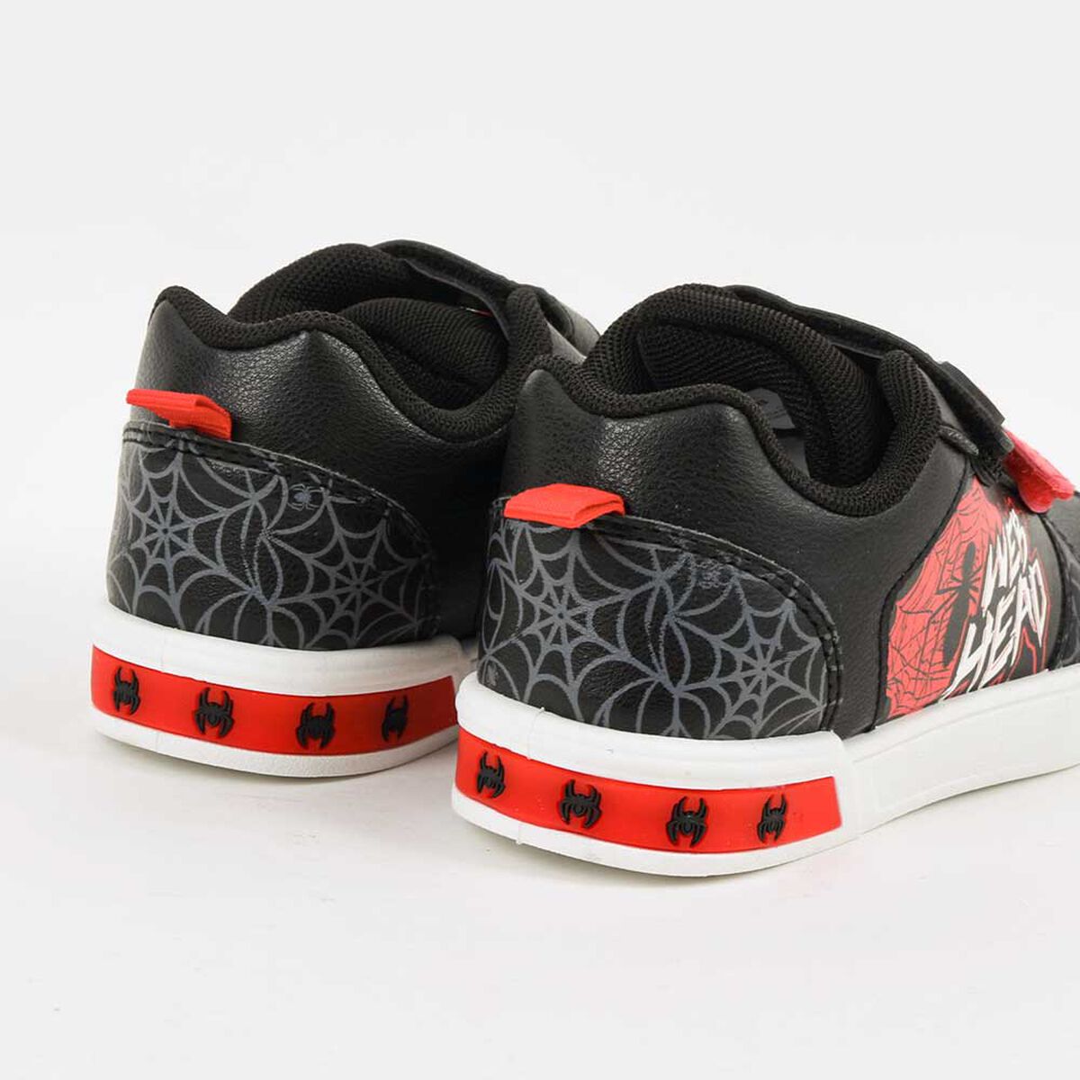 Zapatilla Con Luces Ni&ntilde;o Spiderman