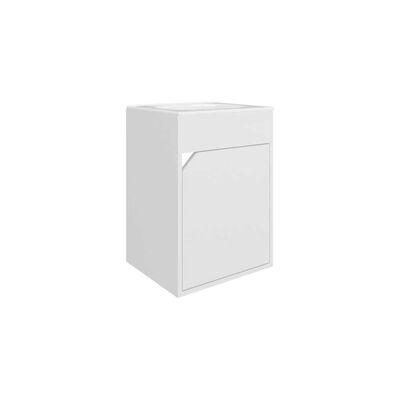 TUHOME VANITORIO FLOTANTE BETHEL 1 PUERTA BLANCO