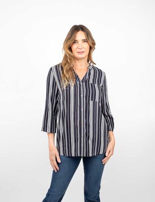 Imagen 1 del producto Blusa Manga Larga Mujer Portman Club Azul, Naranjo, Negro, Rosado