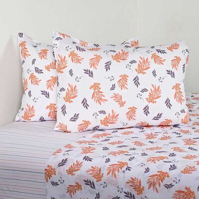 Juego de Sábanas American Family 144 Hilos 2 Plazas Lavanda Rosa