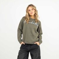 Polerón Mujer Icono Oliva