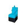 Modular Diseño A&M Home Madison Derecho 5 Cuerpos Negro Calipso