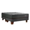 Cama Europea Celta Base Dividida 2 Plazas Copper Black