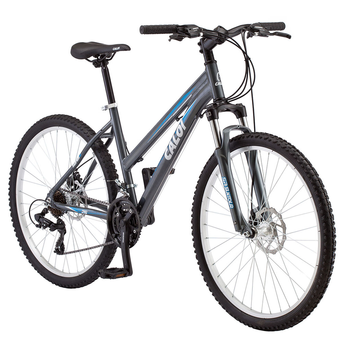 Bicicleta Caloi Mujer Supra 10 26' Grey Aro 26 Abc