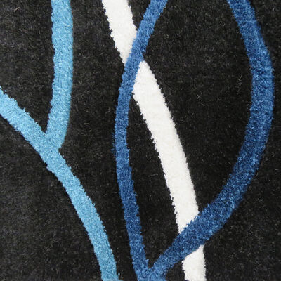 Imagen 2 del producto Alfombra Frise Carved Florida D2 80X120 Cm Black