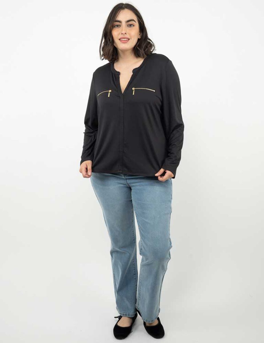 Polera Manga Larga Mujer Extralindas