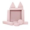 Sofá Innovamuebles Lego Kids 2 Cuerpos Rosa