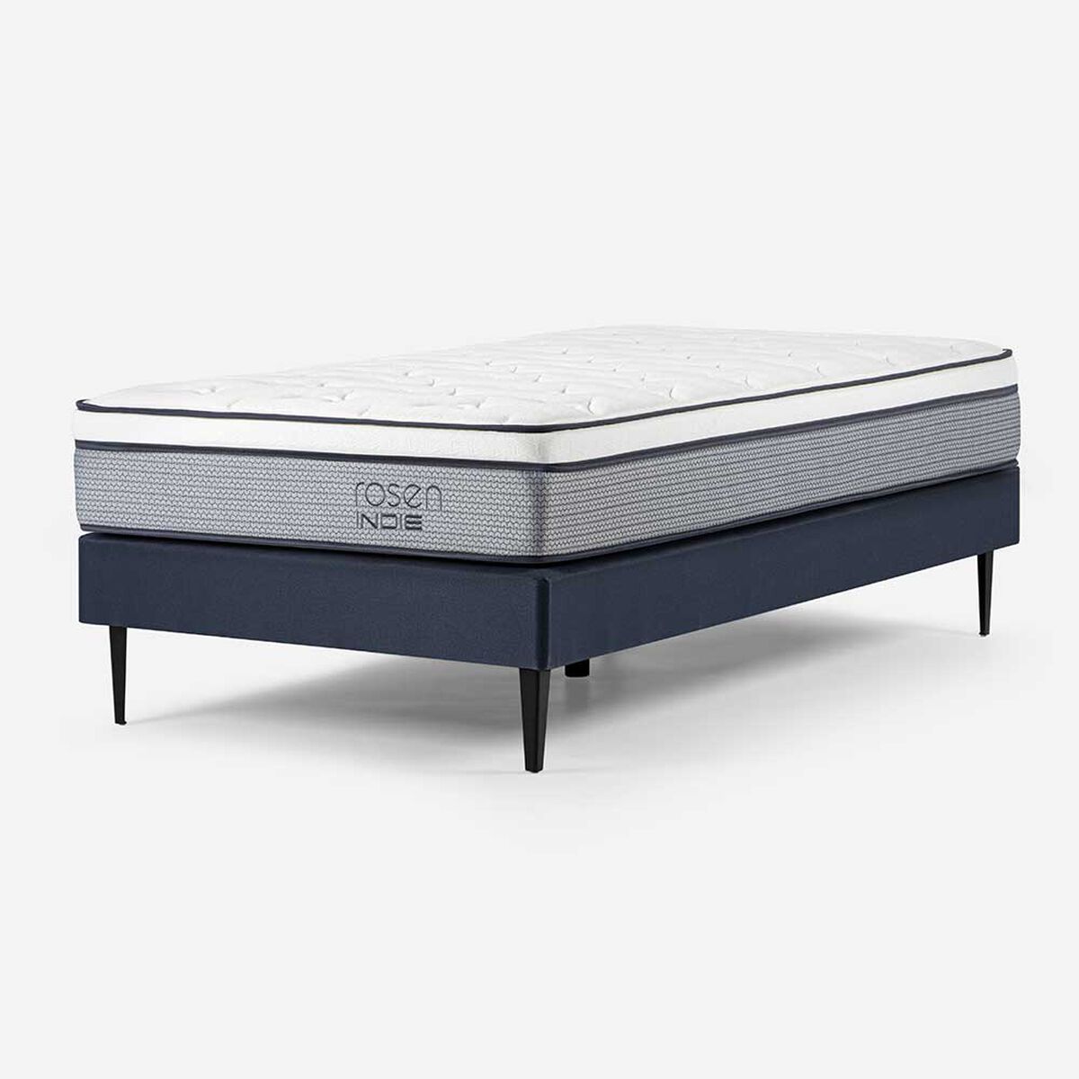 Cama Europea Rosen 1,5 Plazas Indie
