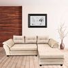 Sofá Seccional Living Factory Samy 4 Cuerpos Beige
