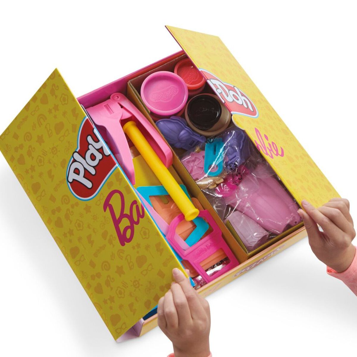 Set de Masa Moldeable Desfile de Moda Crea Ropa Barbie Play Doh