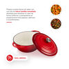Olla Hierro Fundido Thomas 24cm Rojo