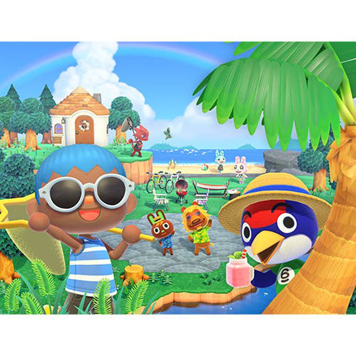 Consola Nintendo Switch Lite Turquesa + Juego Animal Crossing Digital