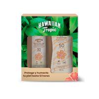 Pack Hawaiian Tropic Silk Hydration facial + corporal