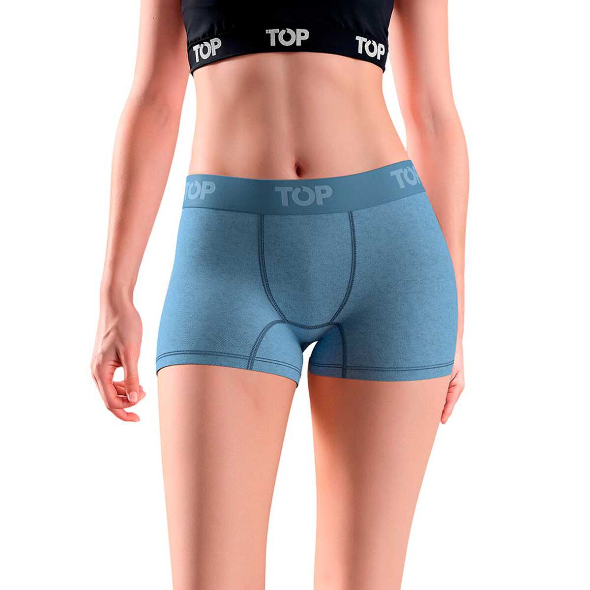 Pack 5 Calz&oacute;n B&oacute;xer Corto Mujer Top