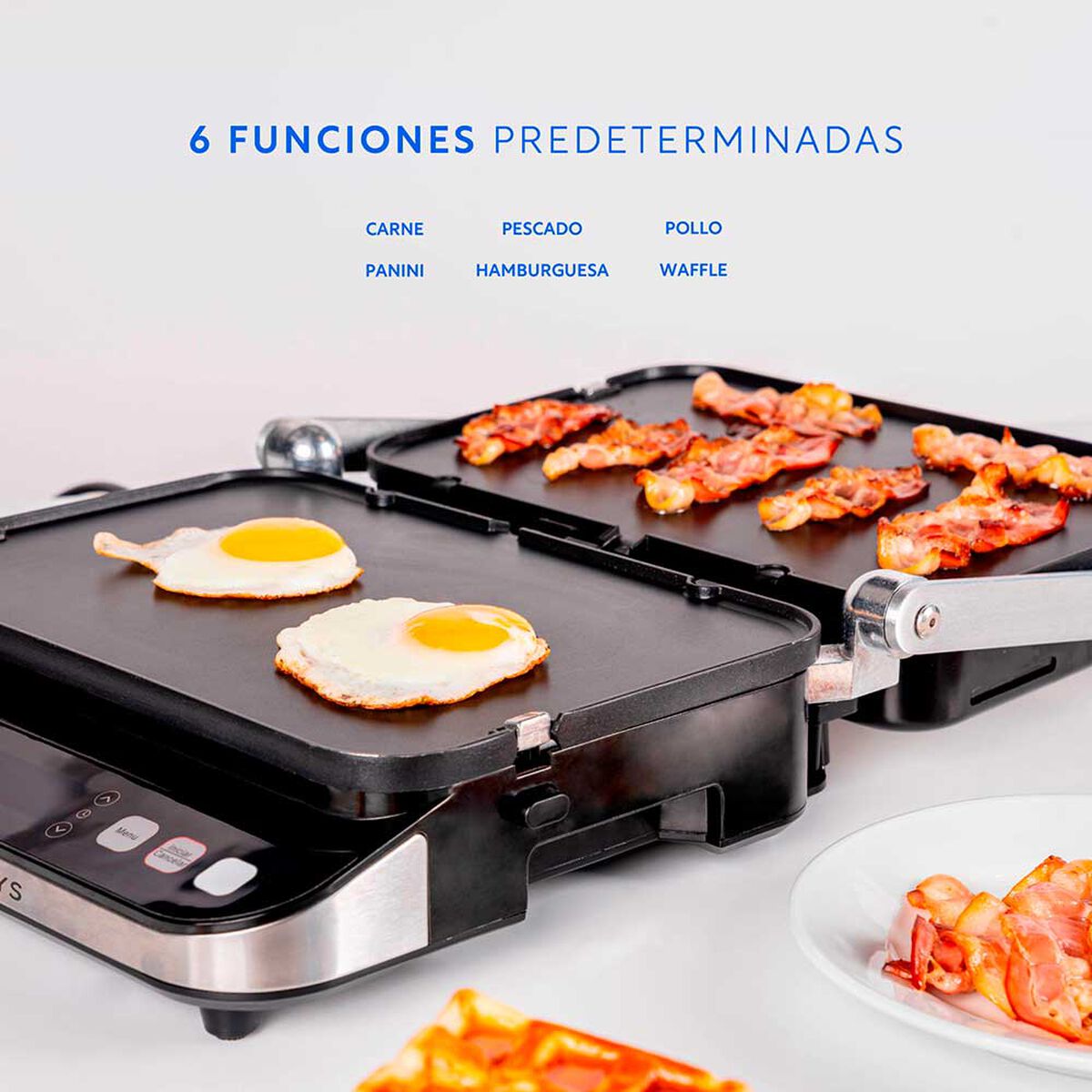 Sandwichera EasyWays Let's Grill 3 en 1