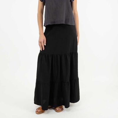 Falda Maxi Mujer Alma Crudo