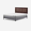 Cama Europea Rosen 2 Plazas Pratta + Respaldo Rachel
