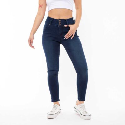 Jeans Skinny Push Up  Mujer Icono