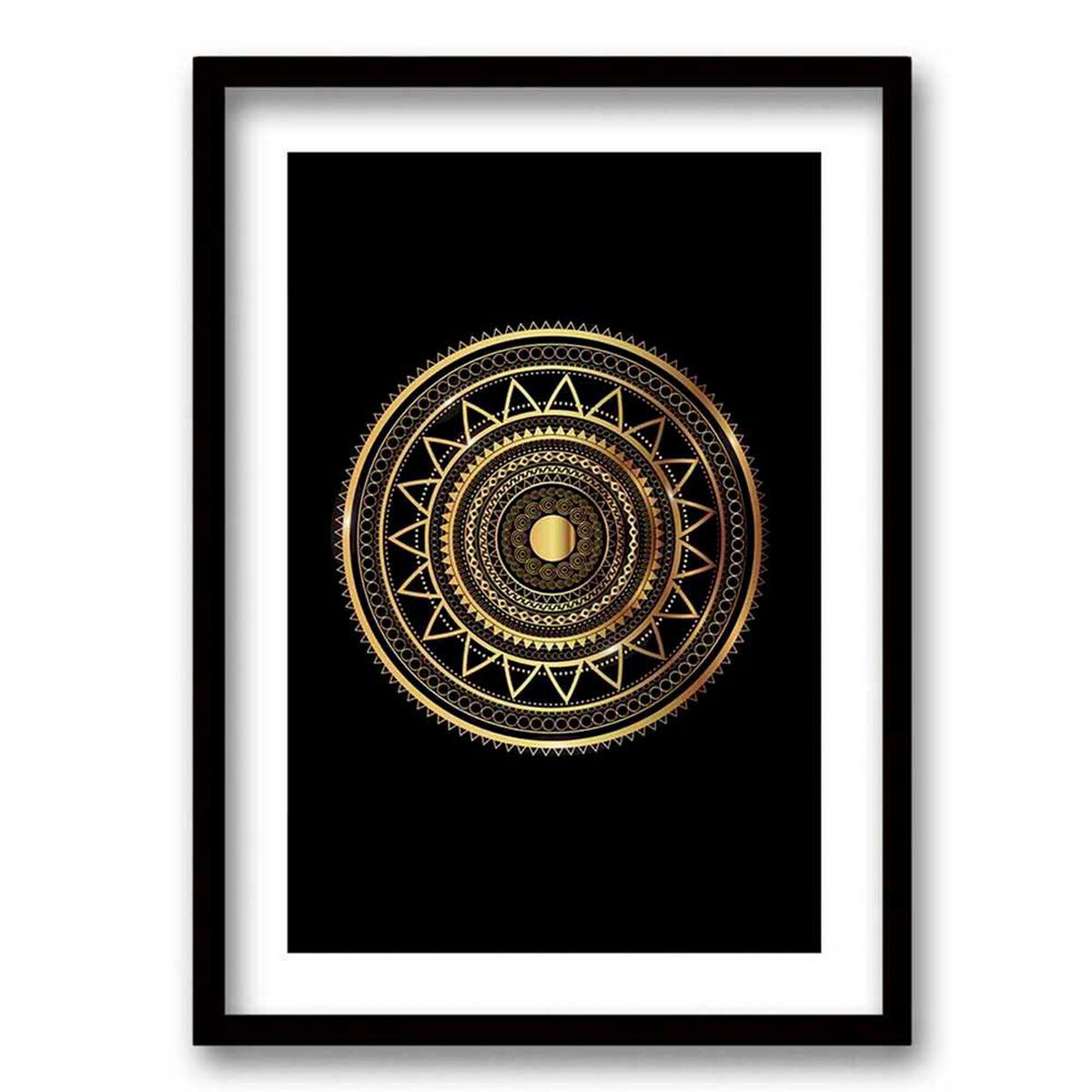 Cuadro Decorativo Retela Mandala I 40 x 30 cm