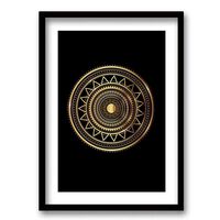 Cuadro Decorativo Retela Mandala I 40 x 30 cm