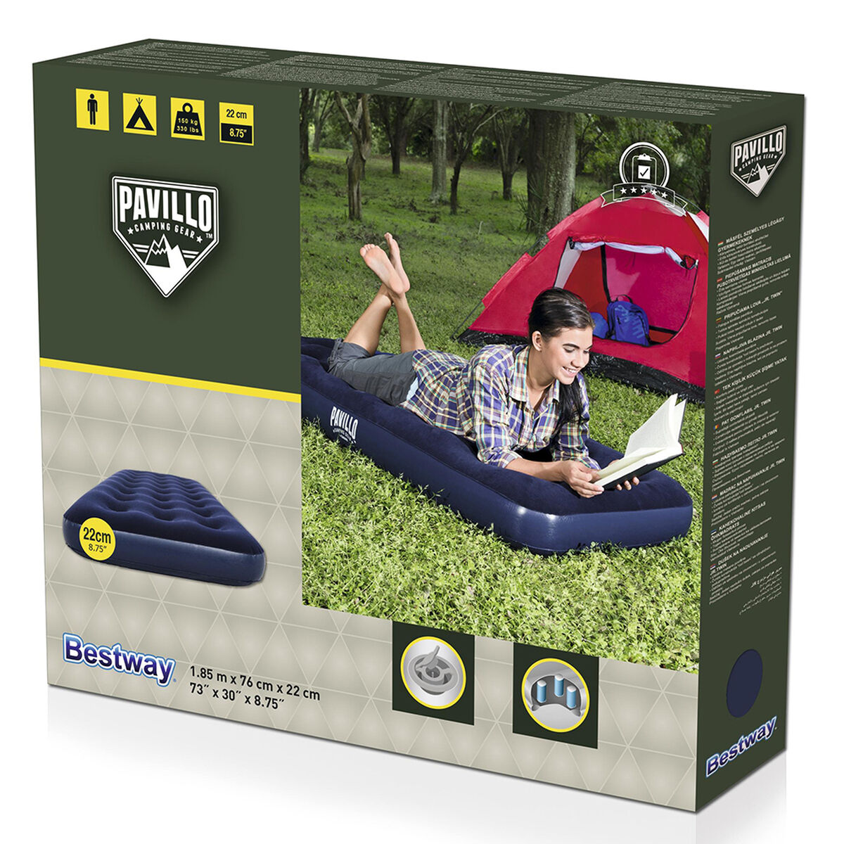 Colchón Inflable Pavillo 1 Plaza
