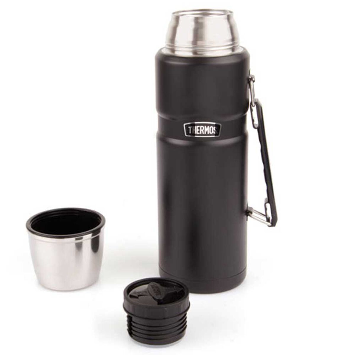 Termo Thermos King Negro 1,2 lt